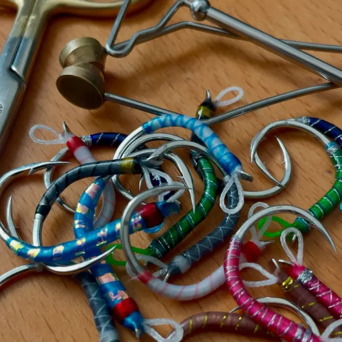 Hameçons simples en assist assortis